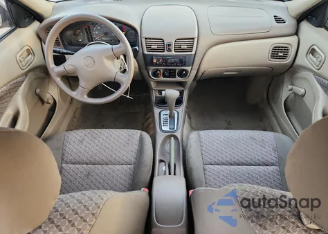 2002 Nissan Sentra Xe z USA, uszkodzony, nr VIN 3N1CB51DX2L643194